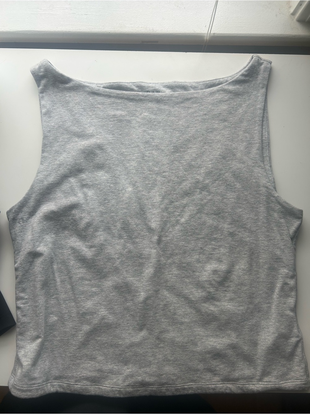 Gap Boatneck Grey Tank Top